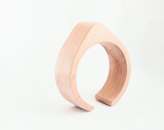 Bracciale Rigido In Legno Naturale Grezzo – 38 Mm Di Larghezza, Ideale Per DIY, Intaglio E Pittura (2 Pezzi) - 6
