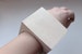 70 mm BIG Wooden square bangle unfinished - natural eco friendly - Linden wood 