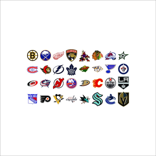 NHL Hockey decals sport teams support