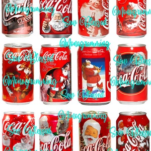 Coke can Santas png