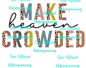 Make heaven crowded png