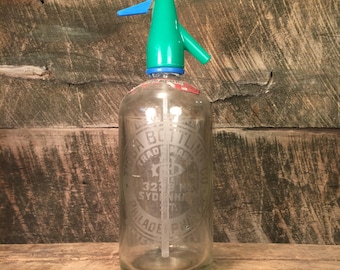 Antique Seltzer Bottle Home Decor Decorative Accent Vignette Collectible