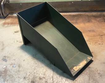 Stackbin, Vintage Industrial Stacking Storage Bin, Hardware Store Parts, Stackable Parts Bin, Industrial Storage, Hardware Bin