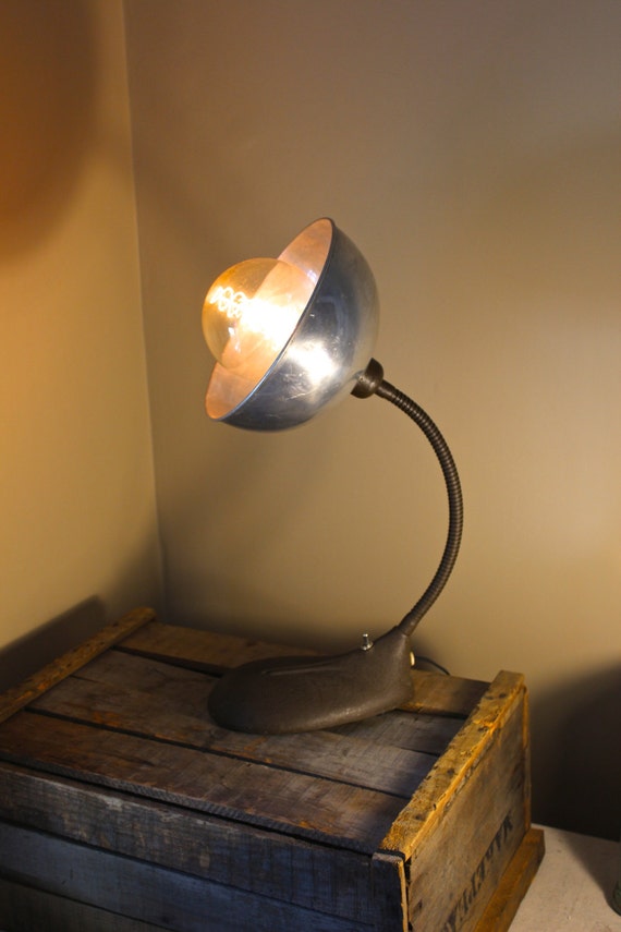 Table Lamp Desk Lamp Industrial Lighting Industrial Trouble Cage Accent Lamp by Stonehill Design