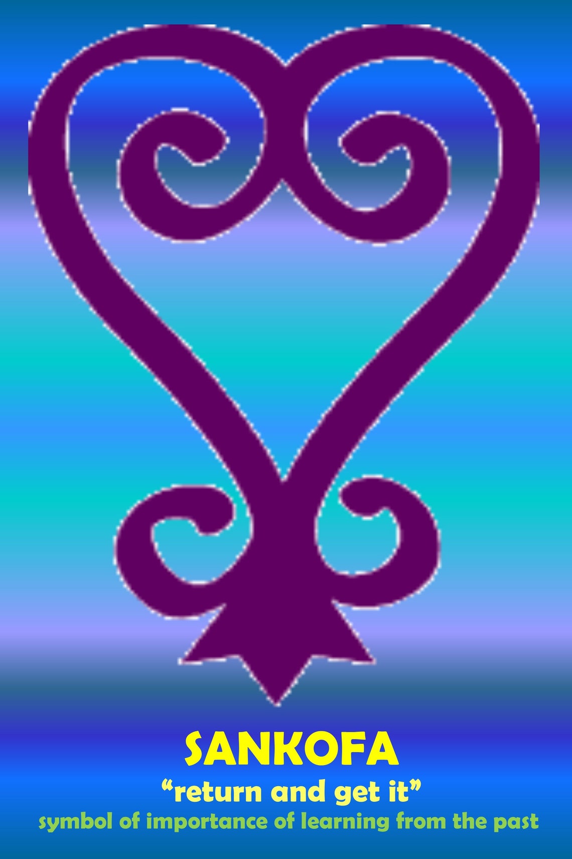 Adinkra Symbol Print Posters Etsy Canada