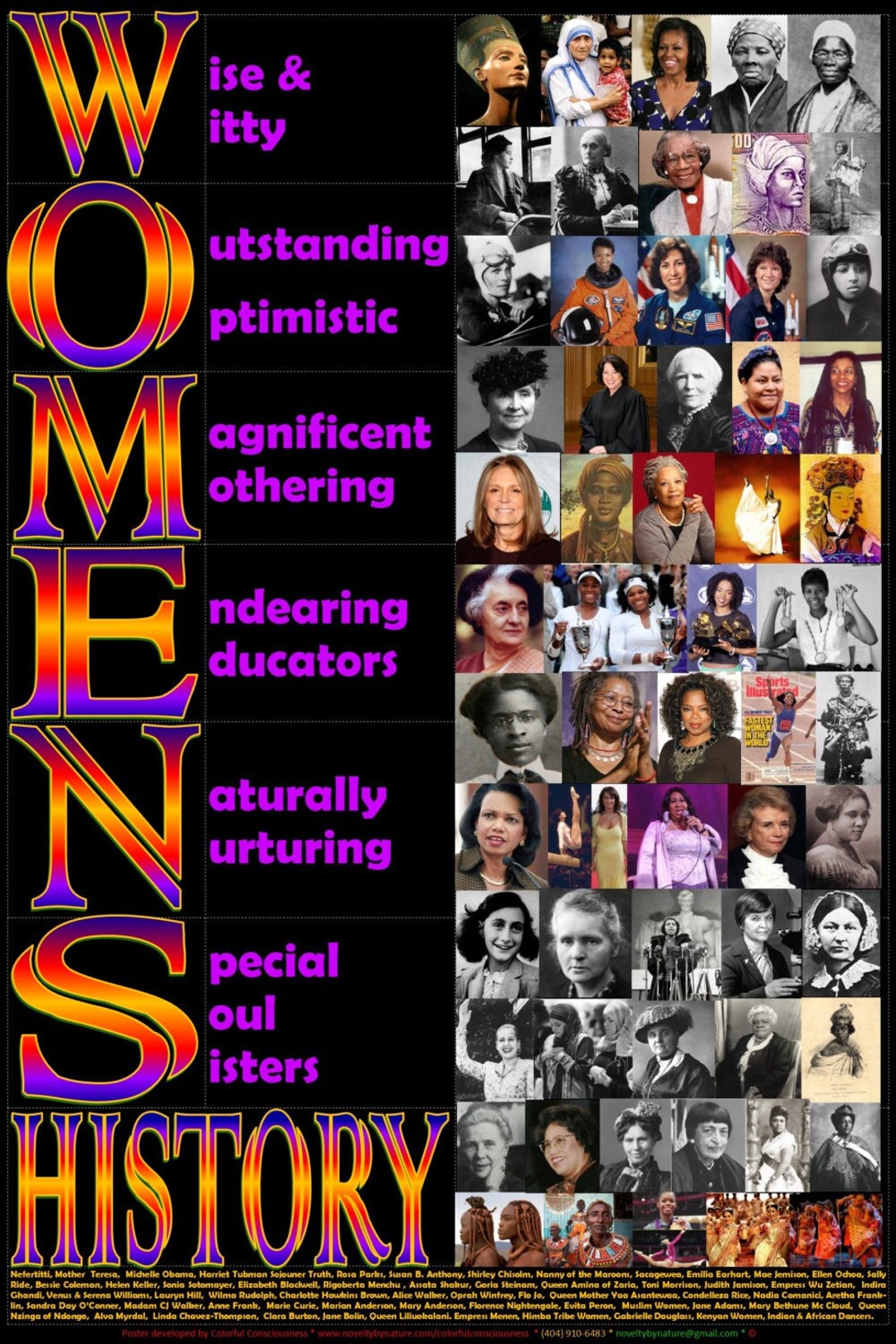 Women's History Month, Women's History Poster - Etsy