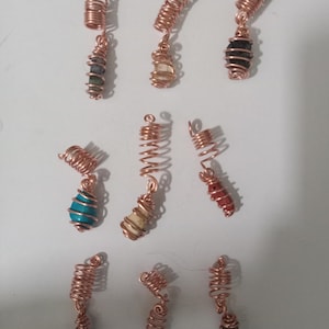 gemstone dreadloc jewelry gemstone loc jewelry crystal loc jewelry for hair crystal braid charms gemstone hair charms hair coil hair berrets