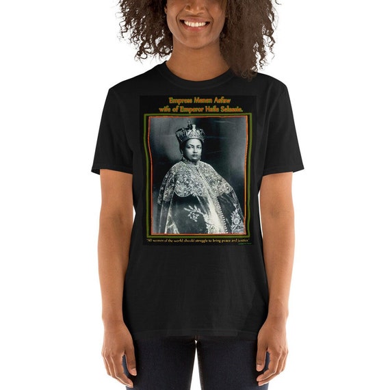 Haile Selassie - Jah Rastafari - Emperor Royalty T-Shirt Haile Selassie - Jah Rastafari - Emperor Royalty T-Shirt