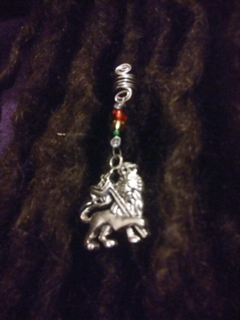 Lion of Judah Dreadlock Jewelry Lion of Judah Loc Jewelry Etsy
