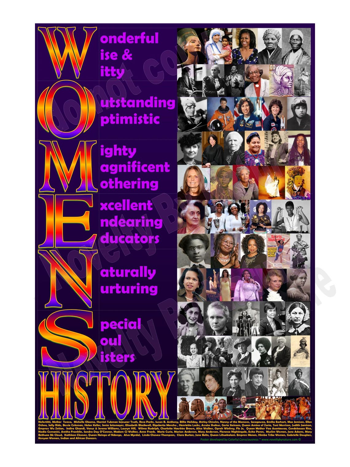 Women's History Month, Women's History Poster - Etsy