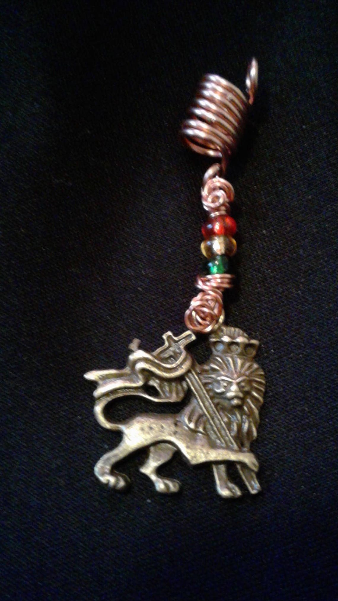 Lion of Judah Dreadlock Jewelry Lion of Judah Loc Jewelry Etsy