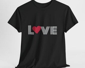 Love Shirt, Retro Love Shirt, Matching Love Tee, Cute Love Shirt, Valentines Shirt, Cute Woman Shirt, Love Woman Shirt, Heart shirt, love t