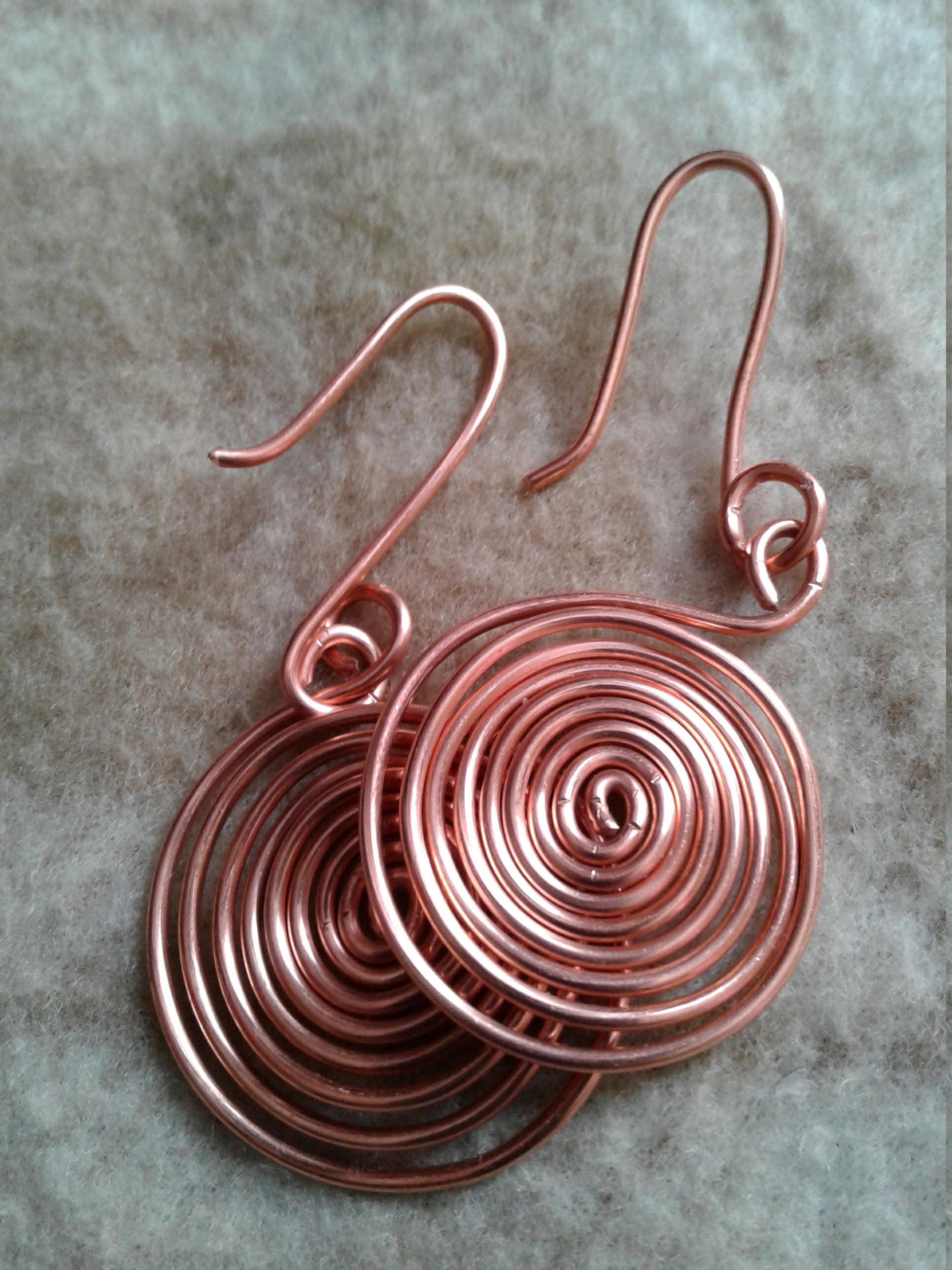 Aokarry Copper Earring for Women Zircon Rose Spiral 