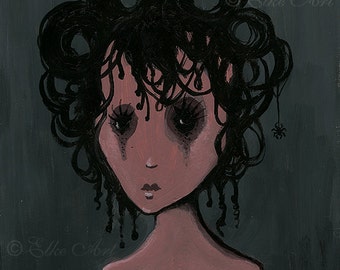 A5 mini Elke Art Print "Bedraggled Beatricks" (210 x 148 mm)