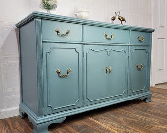 Available!! Light Blue French Country sideboard / tv stand