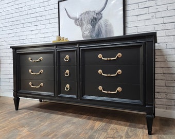 Custom Examples MidCentury Neoclassical Dresser