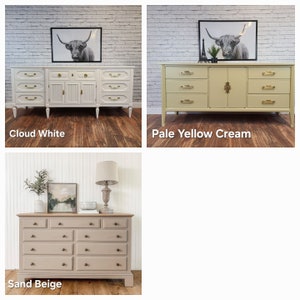 Item 302 French Provincial Chest / Armoire Refurbished Original finish or Custom color image 5