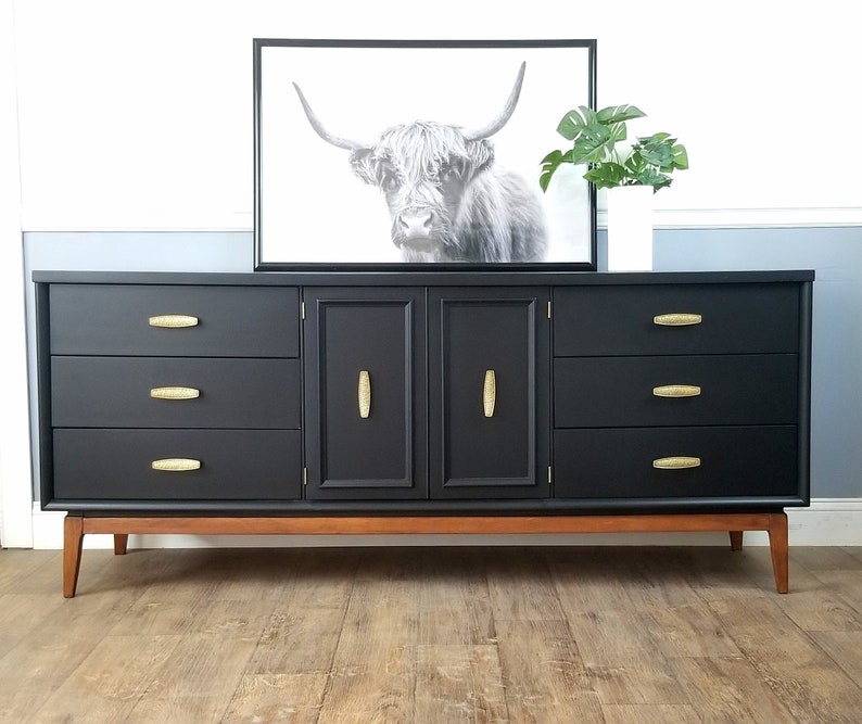 Custom to order midcentury modern dresser image 5