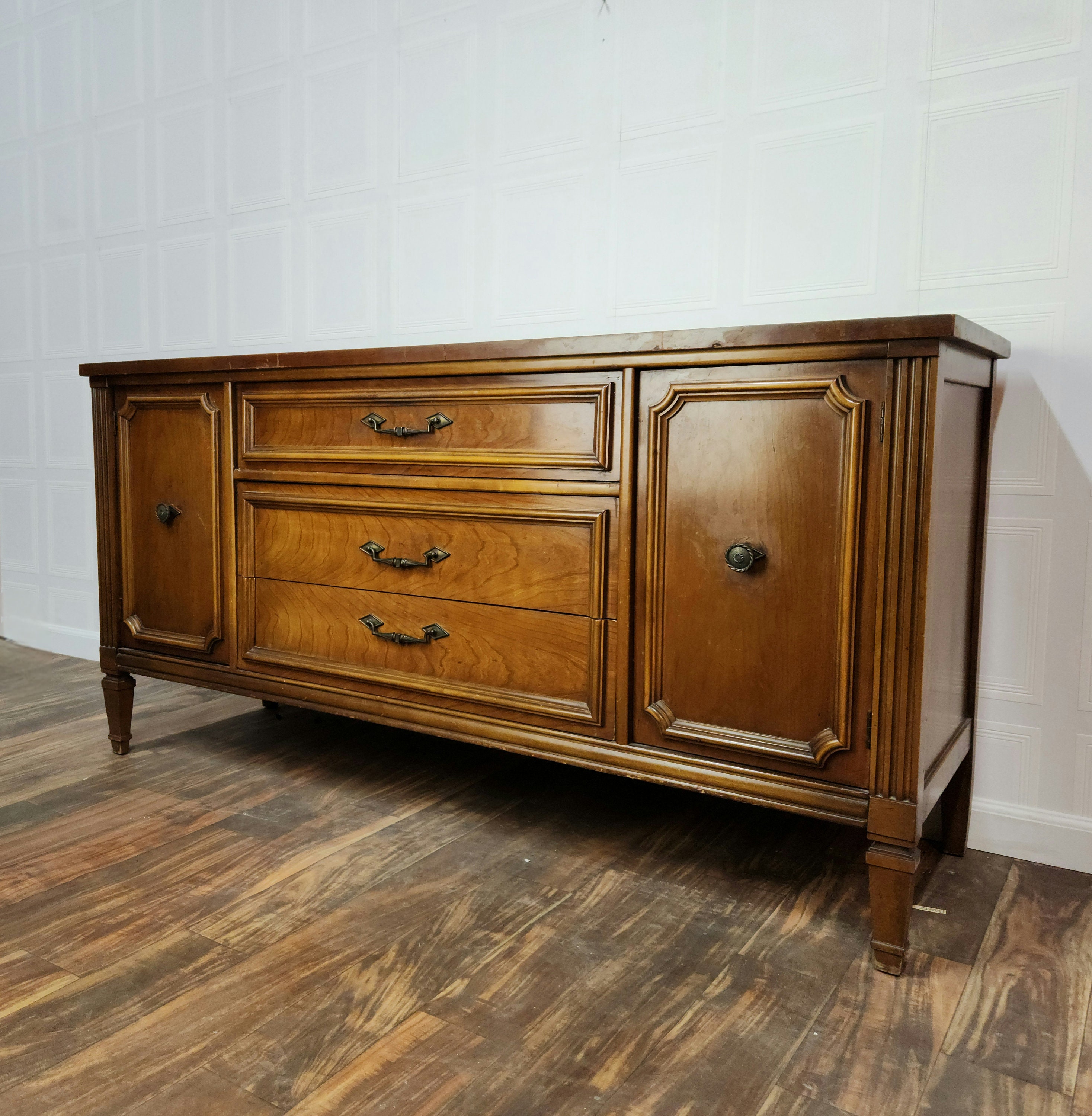 Item #303 Customizable Mid-century Neoclassical Sideboard