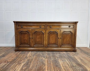 Item #315 Customizable Solid Wood Vintage sideboard / credenza (Custom Finish)