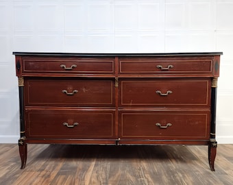 Item #309 Customizable Rahway French Empire Neoclassical dresser
