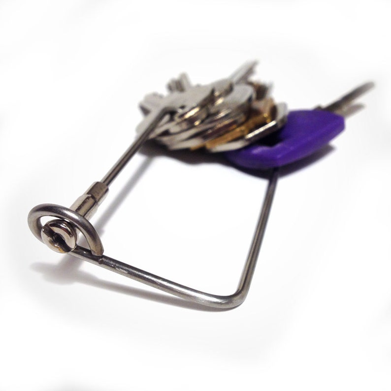 Recycled Bicycle Spoke Keyring Etsy.de
