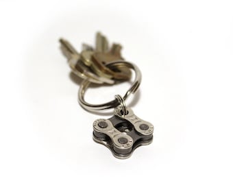 Recycled Bicycle Chain Keychain