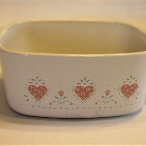 Corning Ware Forever Yours Pattern  A-1 1/2-B 1.5 Liter Casserole Dish  (NO LID)