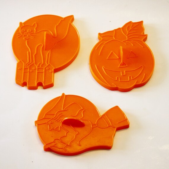 Set de 3 1987 Cortadores de Galletas Wilton Halloween Etsy España