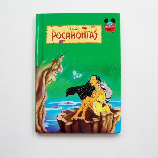 Disney's Pocahontas Book from Disney's Wonderful World of Reading - Children's Book, Story Book, Indian, Disney Princess Book