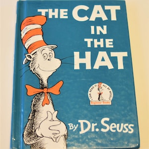 Dr. Suess's Die Katze im Hut Buch - 1985 - Kinderbuch, Geschichtenbuch, Reading