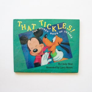 That Tickles! The Disney Book of Senses by Cindy West- Disney Book, Children&#39;s Book, Vintage Story Book
