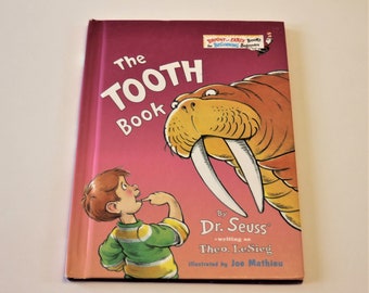 The Tooth Book by Dr. Seuss Hardbound book Bright and Early Books for Beginning Beginners - Children's Book, Dr Suess, Easy Read