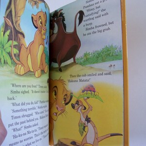 Disney's The Lion King Hardbound book from Disney's Wonderful World of Reading image 3