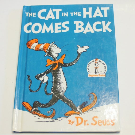 Dr Suesss The Cat In The Hat Comes Back Book Childrens Book Story Book Reading