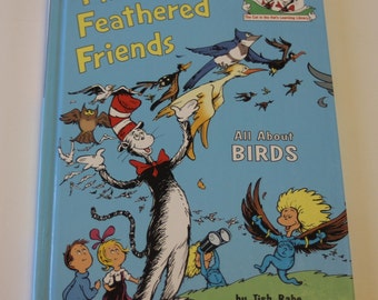 Fine Feathered Friends All About Birds by Tish Rabe - Vintage Book, Children's Book PREVIOUSLY OWNED