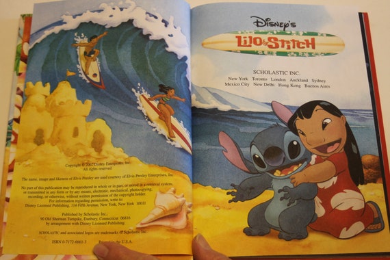 Lilo et Stitch - objet Mes petits livres d'or