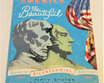 Coloring Book: America the Beautiful Special Bicentennial Edition