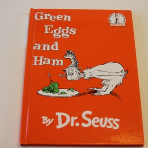 Dr. Seuss Anfängerbücher: Grüne Eier und Schinken - Vintage Buch, Kinderbuch