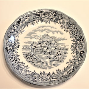 English Village by Salem China Co., Olde Staffordshire Ironstone, 5.5&quot; Saucer