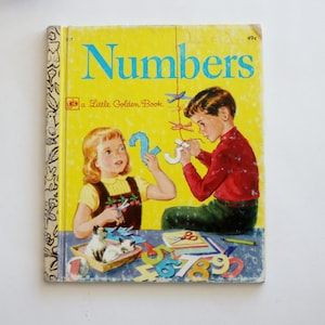 Little Golden Book &quot;Numbers&quot; - Children&#39;s Book, Story Book, Animal Book