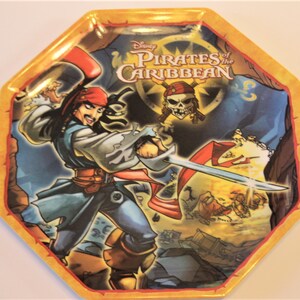 Zak Designs Pirates of the Caribbean Melamine 8&quot; Child&#39;s Plate