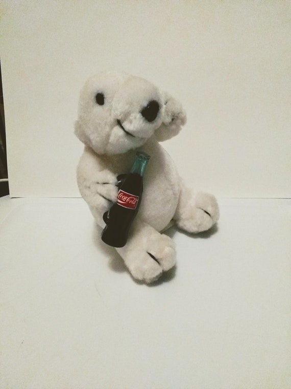 coca cola stuffed bear
