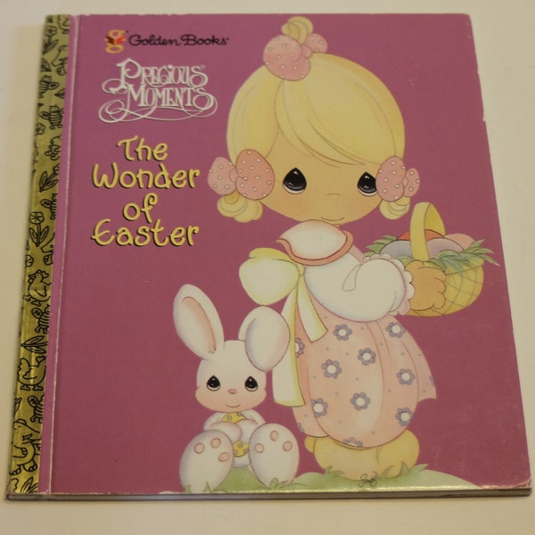 Precious Moments Little Golden Book "The Wonder of Easter " Book by Sam Butcher and Matt Mitter