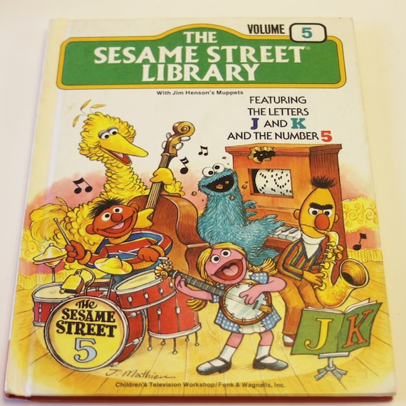 Sesame Street Library: Volume 5, Letters J & K - Etsy