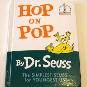 Hop On Pop-Buch von Dr. Seuss Das einfachste Seuss für den jüngsten Gebrauch