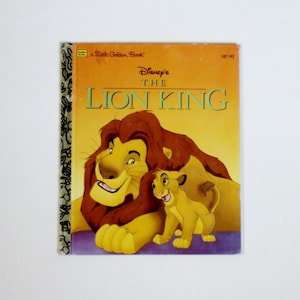 A Little Golden Book : Disney&#39;s The Lion King, Children&#39;s Book, Story Book