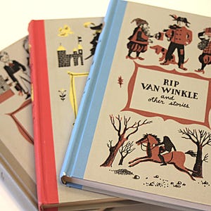 Set of 3 Vintage Junior Deluxe Edition Classics (Hardcover - Mid Century)