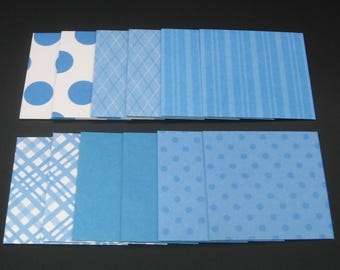mini envelopes 2 1/2" x 2 1/2" set of 12 with or without your choice of flat note cards tiny note gift thank you card tag 2.5 x 2.5