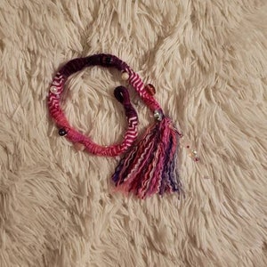 Macrame hair dangle